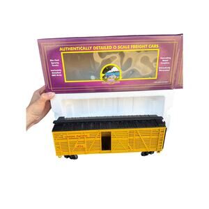 MTH 20-94516 Union Pacific Steel Sided Stock Car O Scale Freight 
 O.S.L. 48216